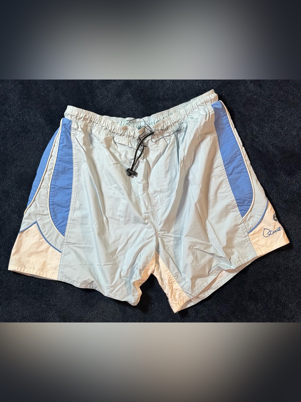 Men’s Ocean Coast - “Light Blue” Swim Trunks (Size: L)